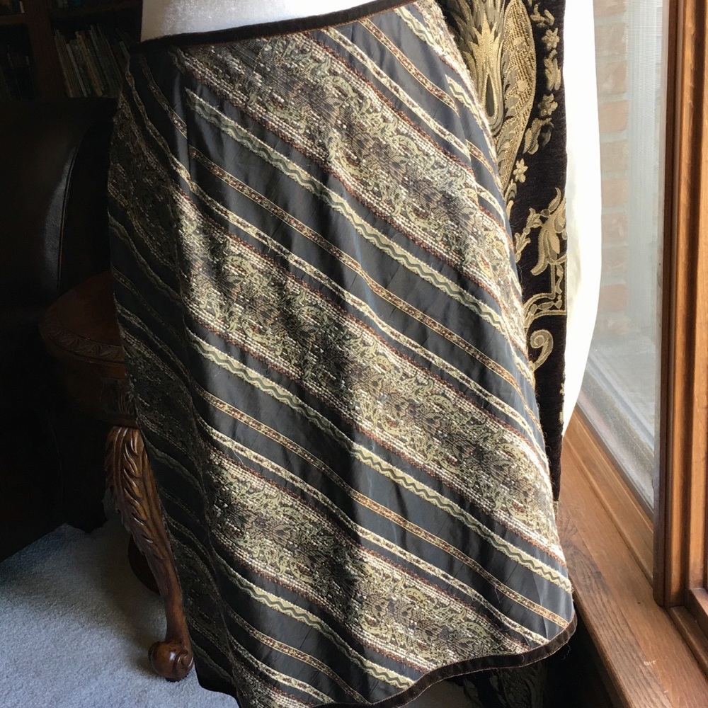 JJill tapestry skirt